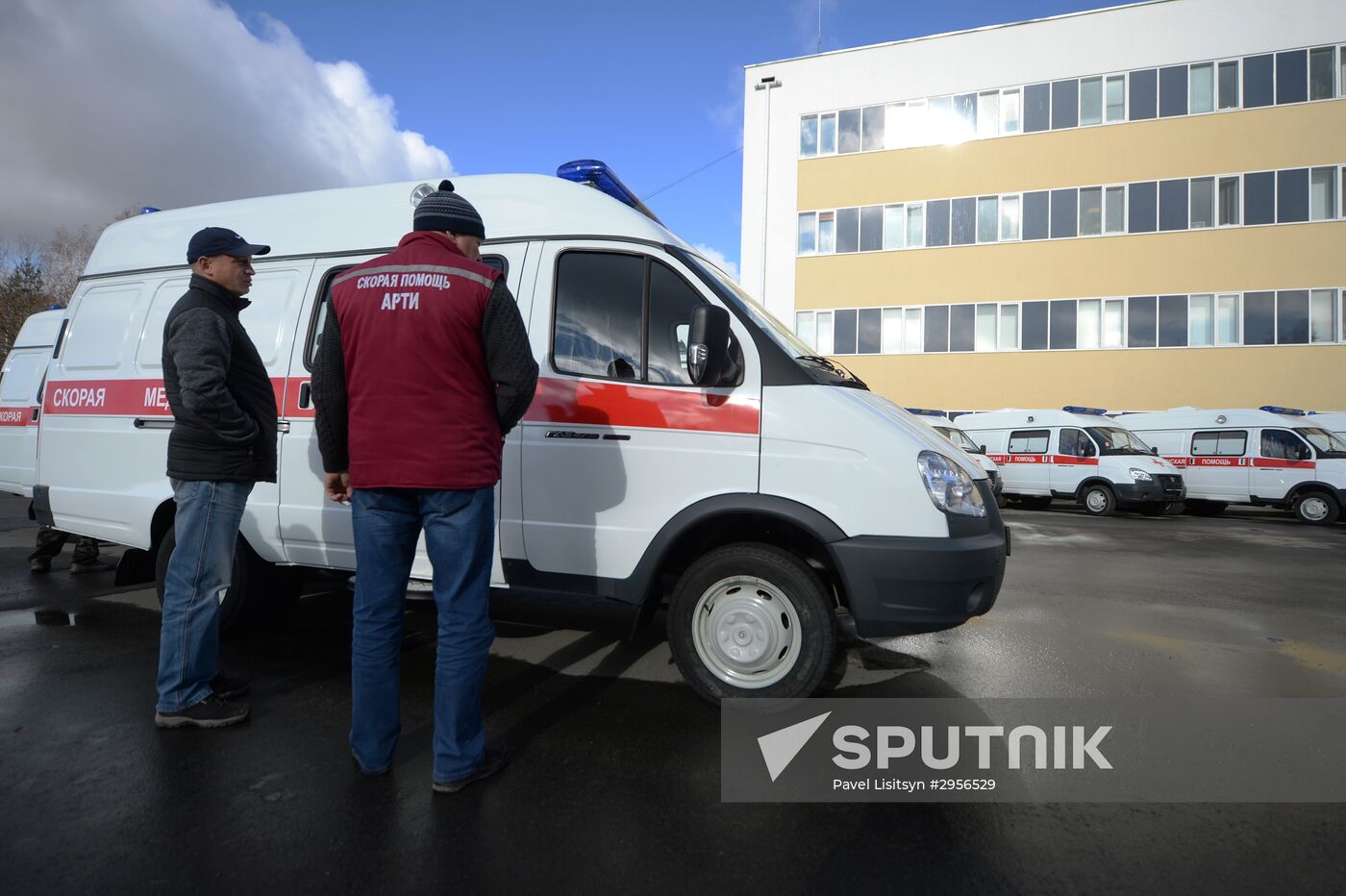 Ambulance vehicles for Sverdlovsk Region