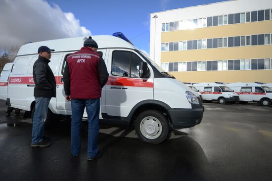Ambulance vehicles for Sverdlovsk Region