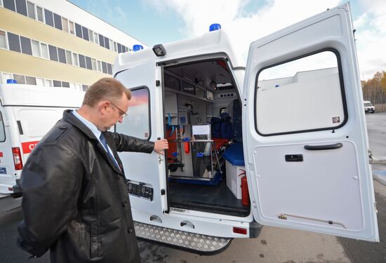 Ambulance vehicles for Sverdlovsk Region