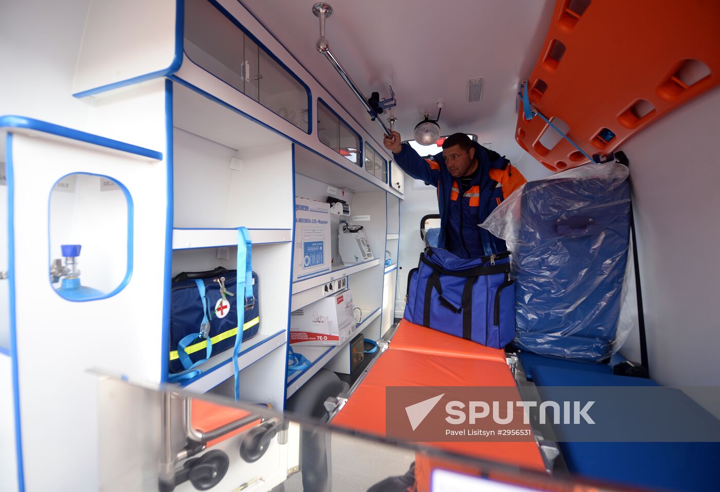 Ambulance vehicles for Sverdlovsk Region