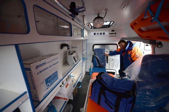 Ambulance vehicles for Sverdlovsk Region