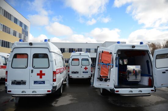 Ambulance vehicles for Sverdlovsk Region