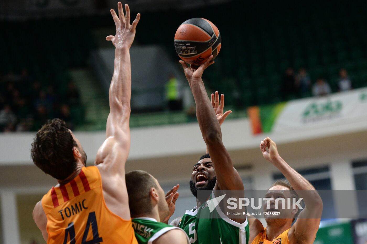 Basketball. Euroleague. Unics vs Barcelona