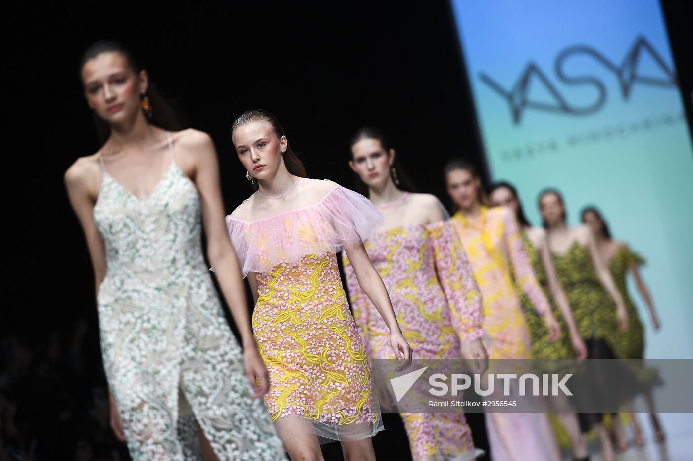 Mercedes-Benz Fashion Week in Moscow. Day Two
