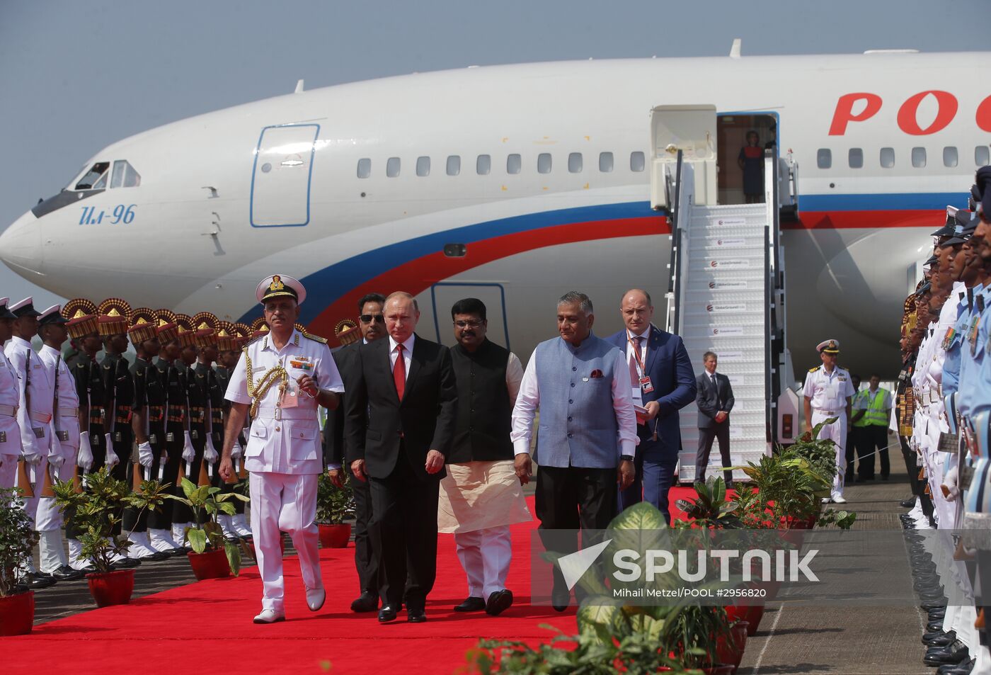 President Putin visits Goa, India