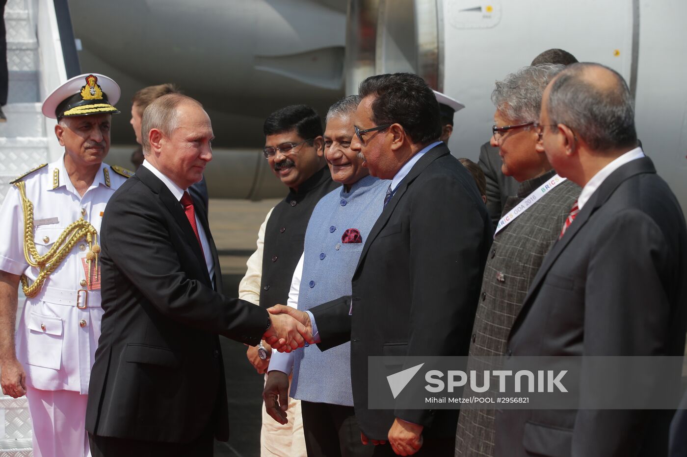 President Putin visits Goa, India