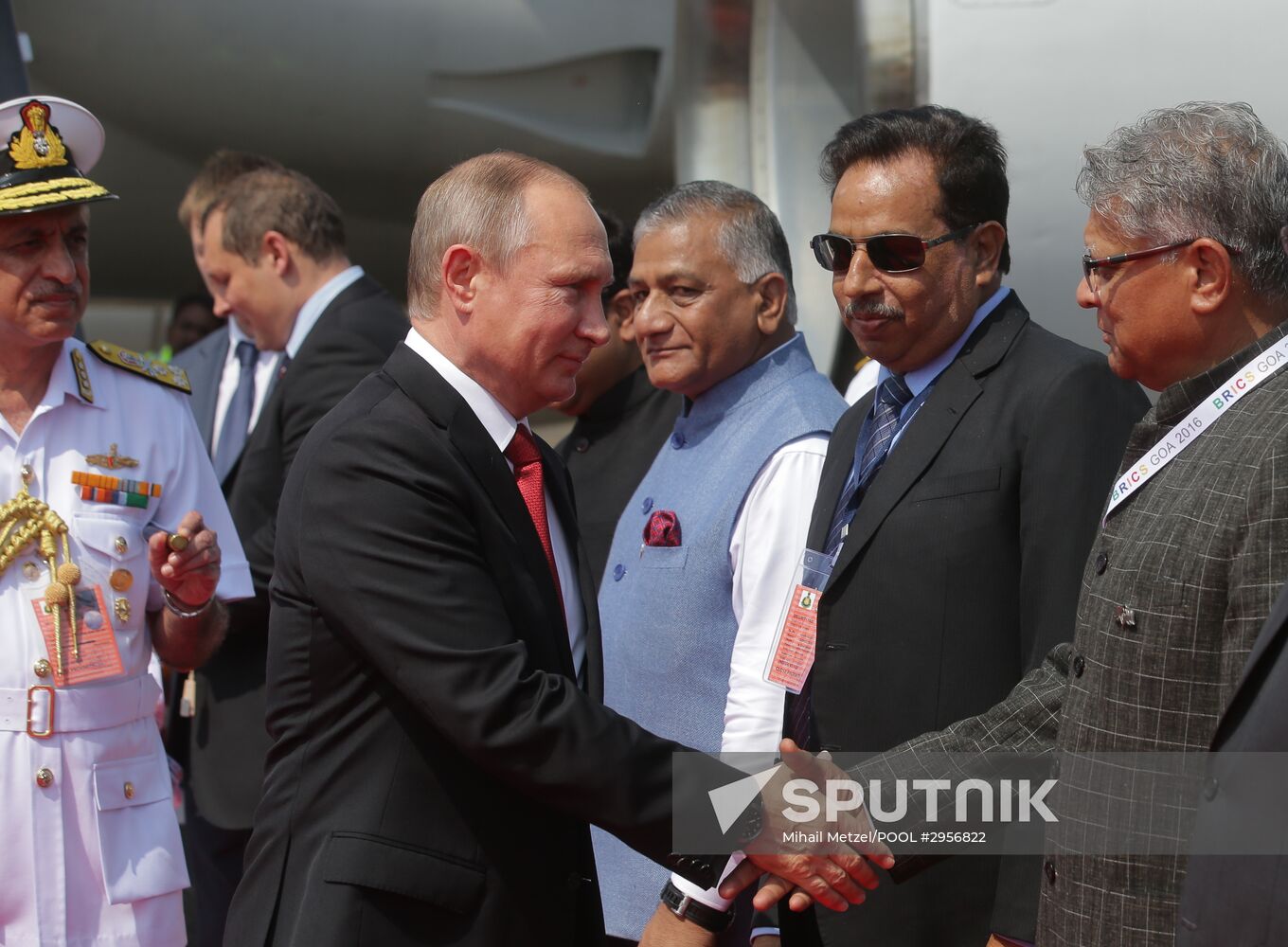 President Putin visits Goa, India