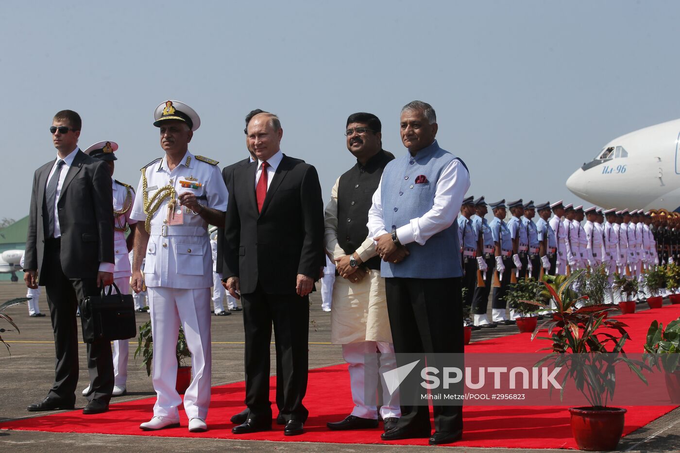 President Putin visits Goa, India