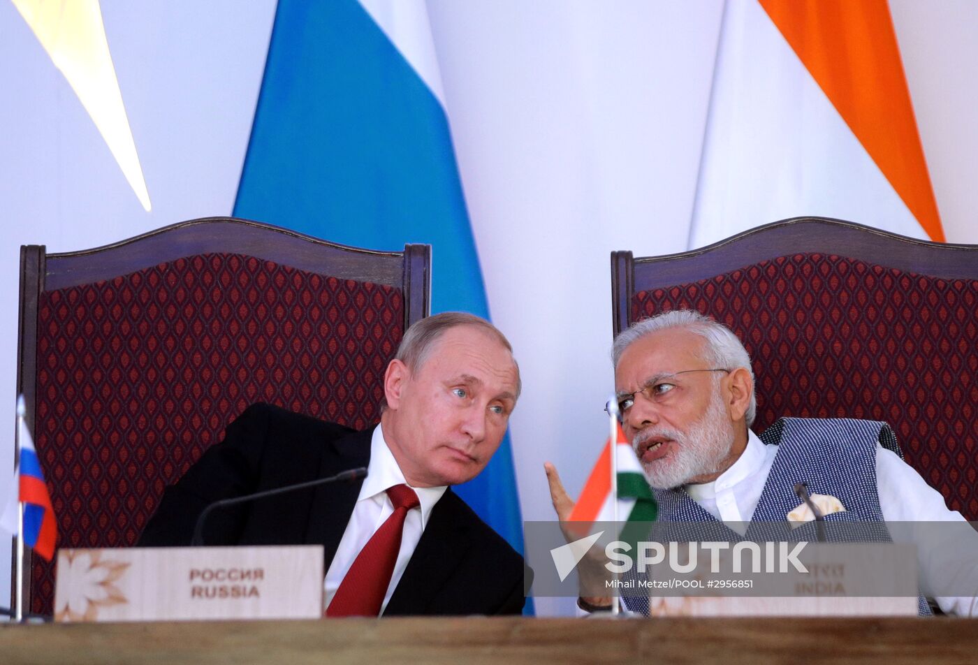 President Putin visits Goa, India