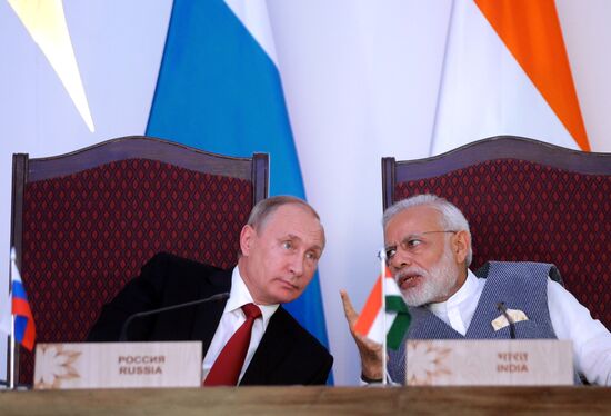 President Putin visits Goa, India