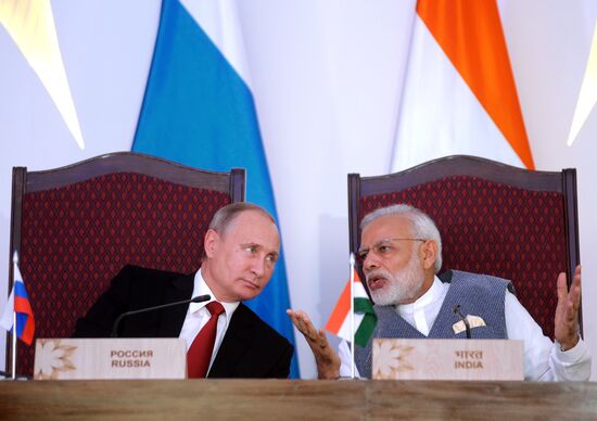 President Putin visits Goa, India