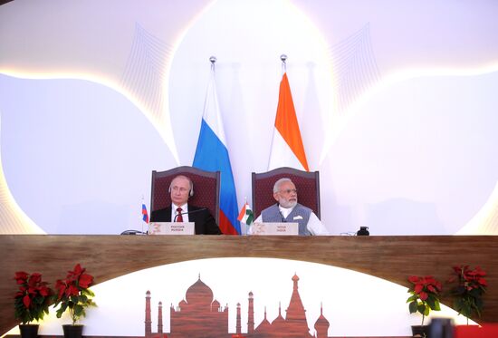 President Putin visits Goa, India