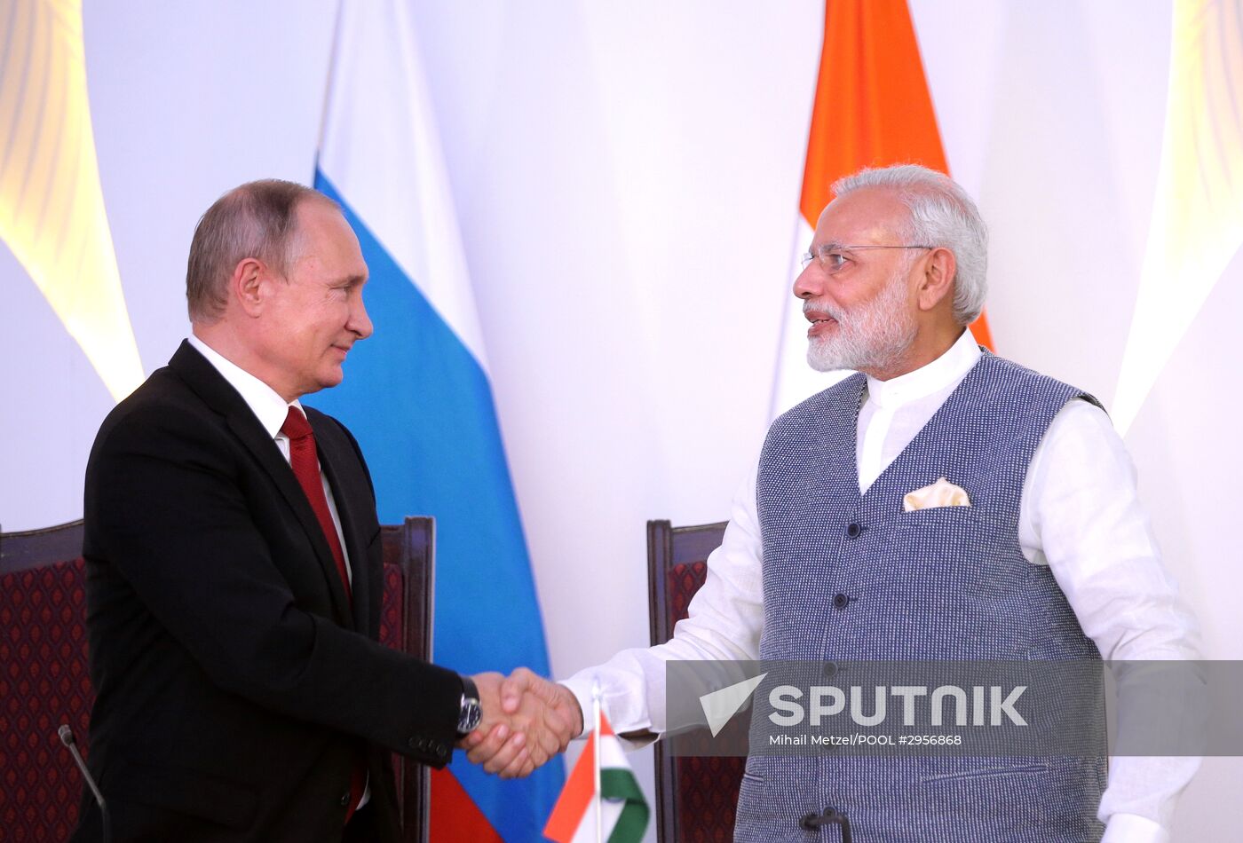 President Putin visits Goa, India