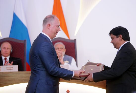 President Putin visits Goa, India