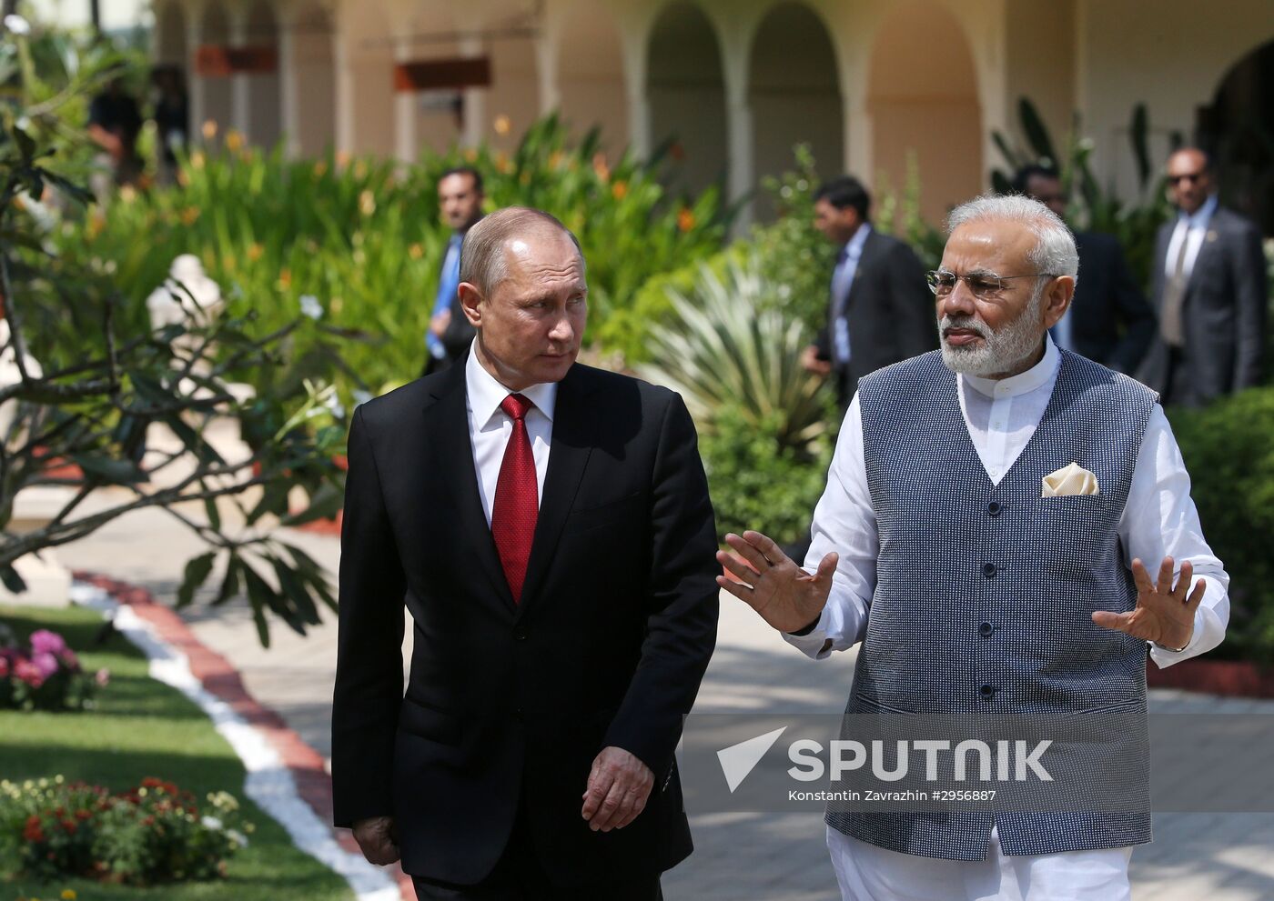 President Putin visits Goa, India
