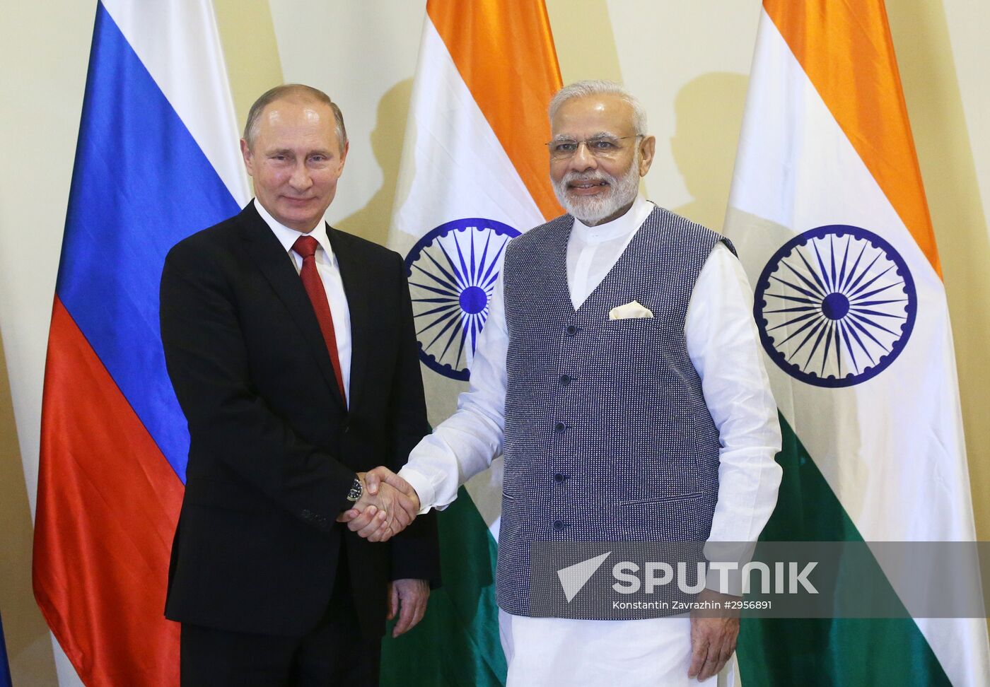 President Putin visits Goa, India