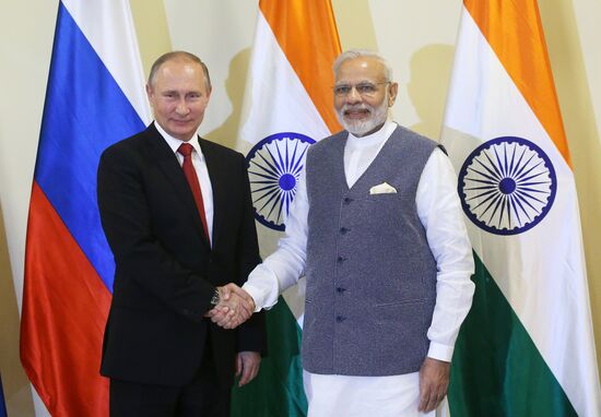 President Putin visits Goa, India