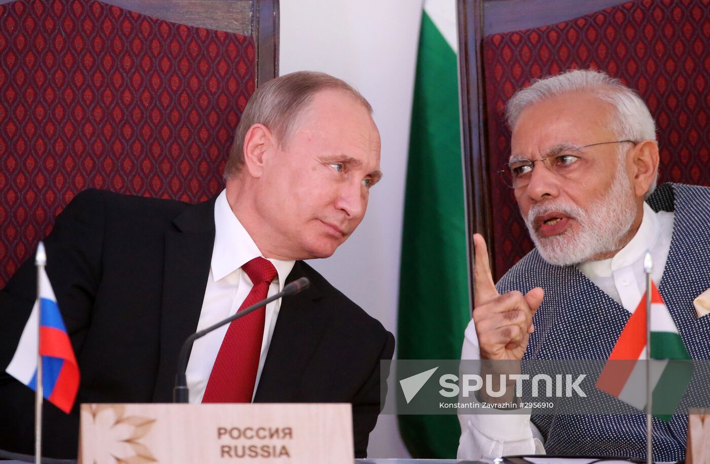 President Putin visits Goa, India