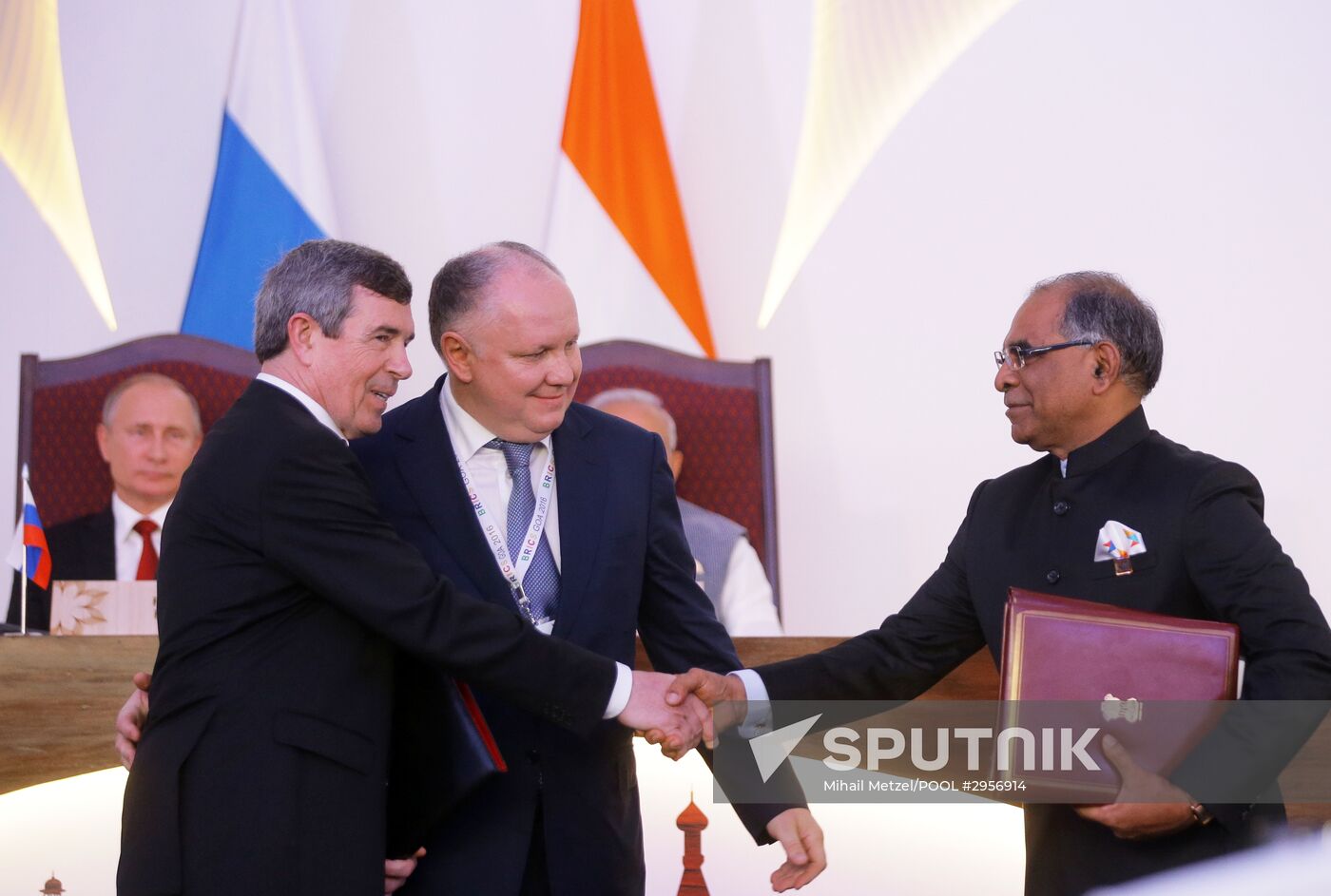 President Putin visits Goa, India