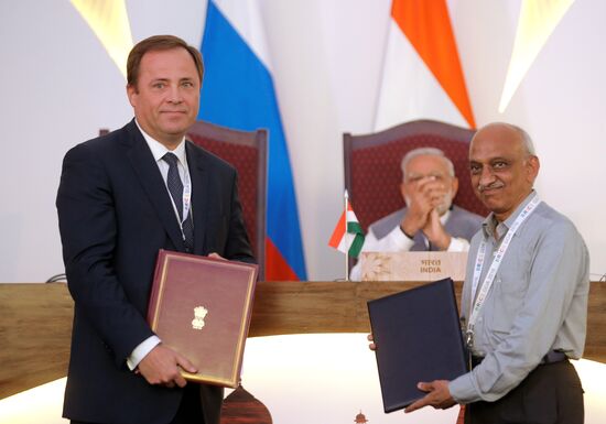 President Putin visits Goa, India