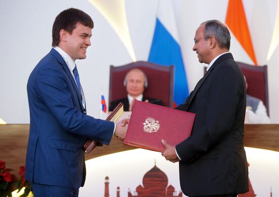 President Putin visits Goa, India