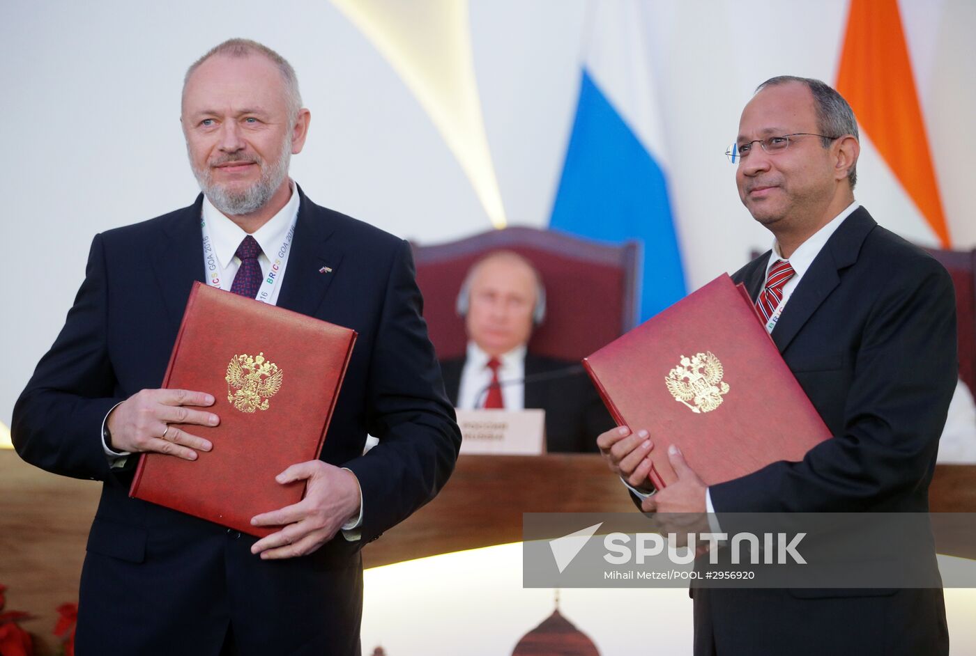 President Putin visits Goa, India