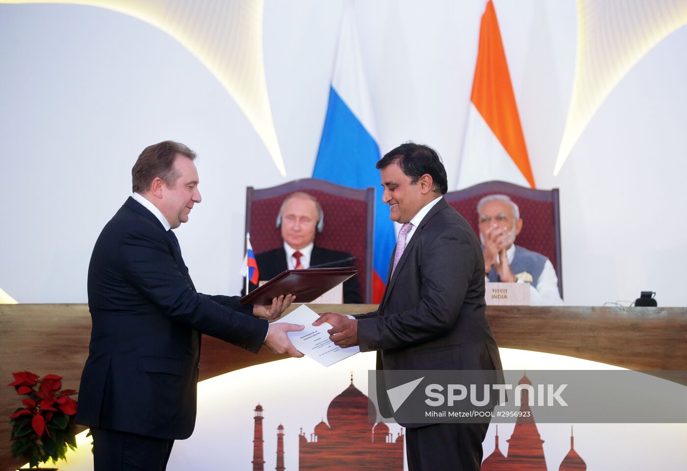 President Putin visits Goa, India