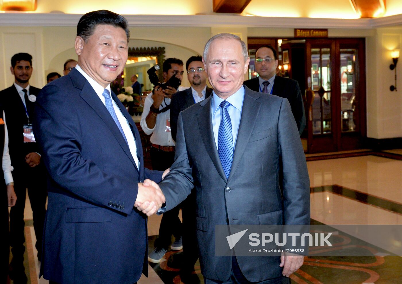 President Putin visits Goa, India