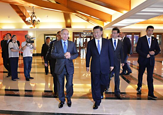 President Putin visits Goa, India