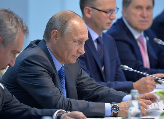 President Putin visits Goa, India