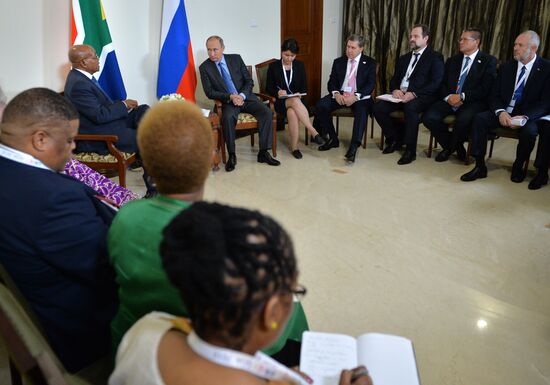 President Putin visits Goa, India