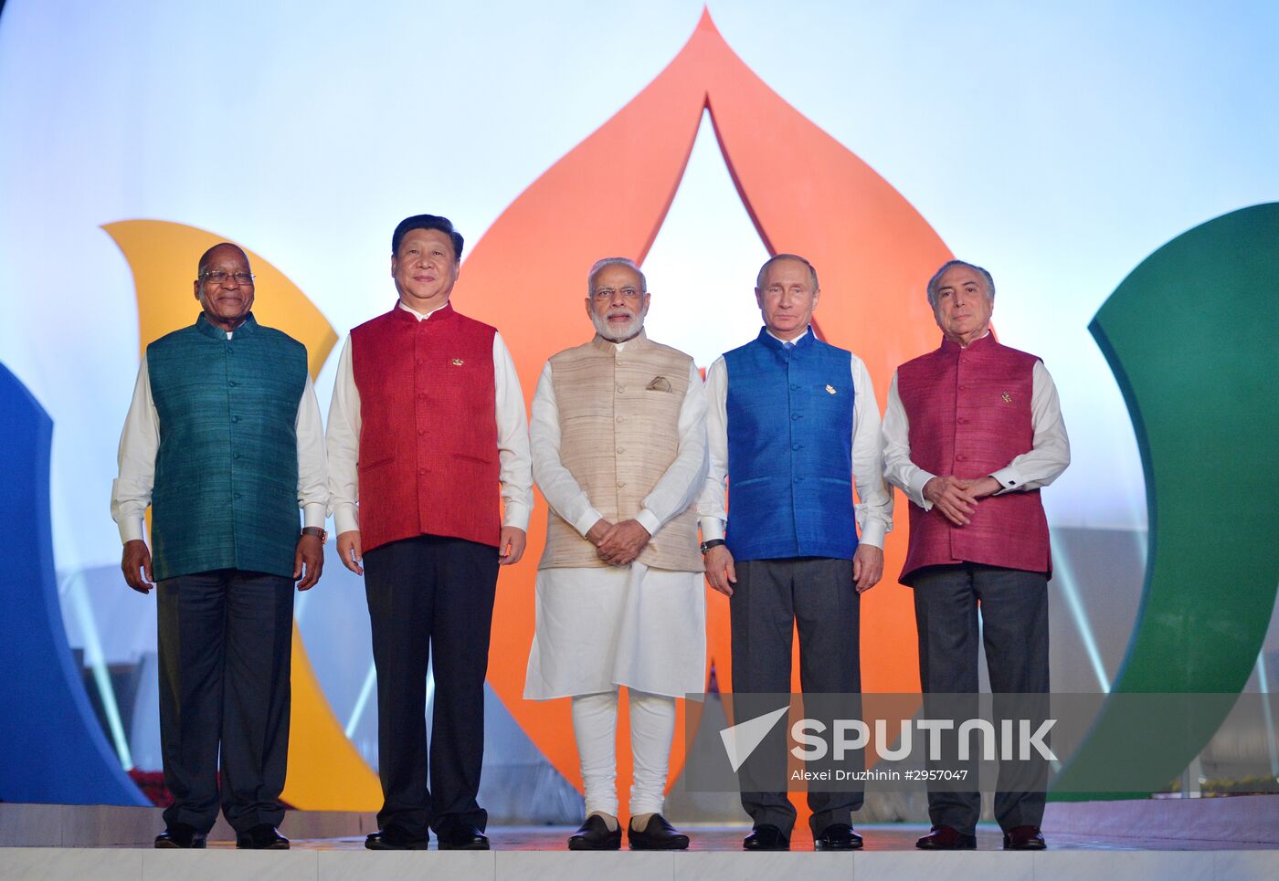 President Putin visits Goa, India