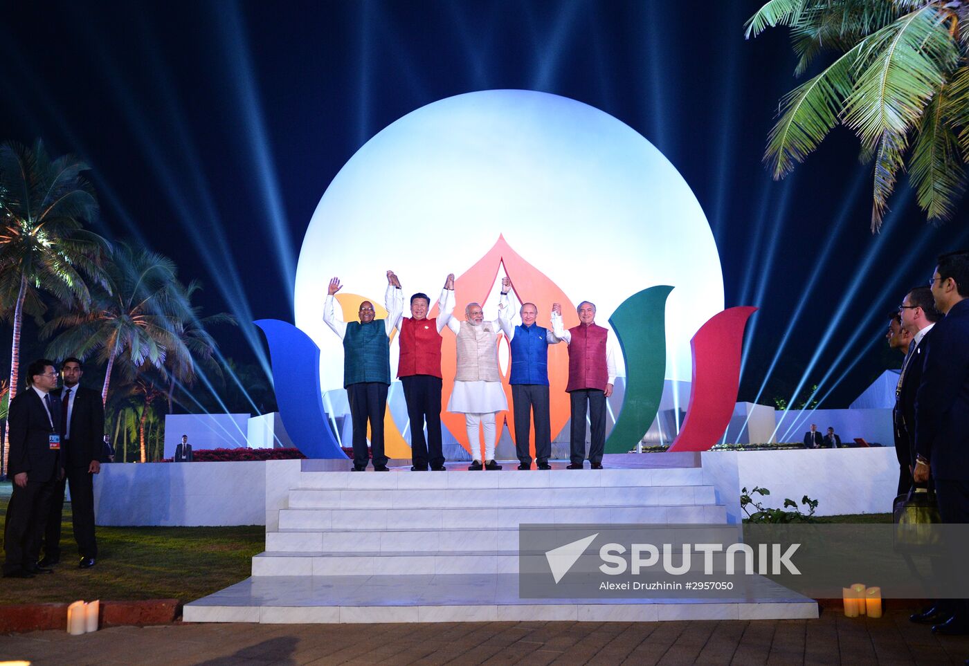 President Putin visits Goa, India