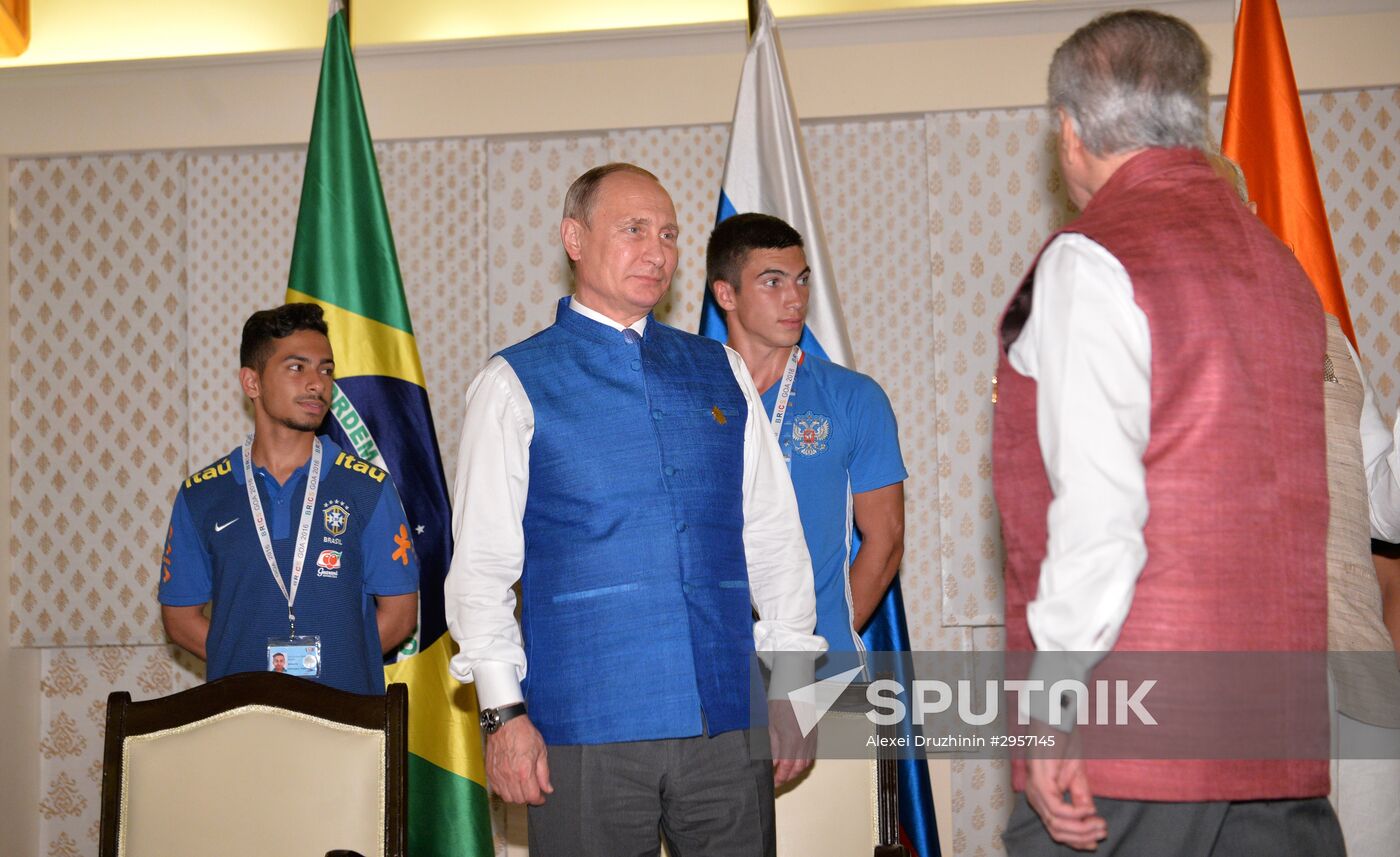 President Putin visits Goa, India