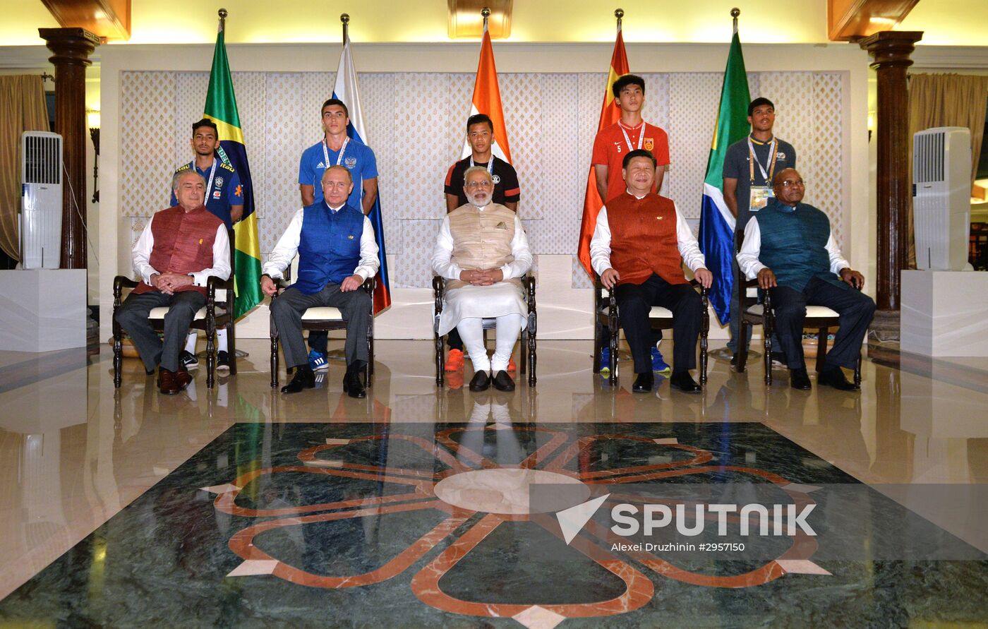 President Putin visits Goa, India