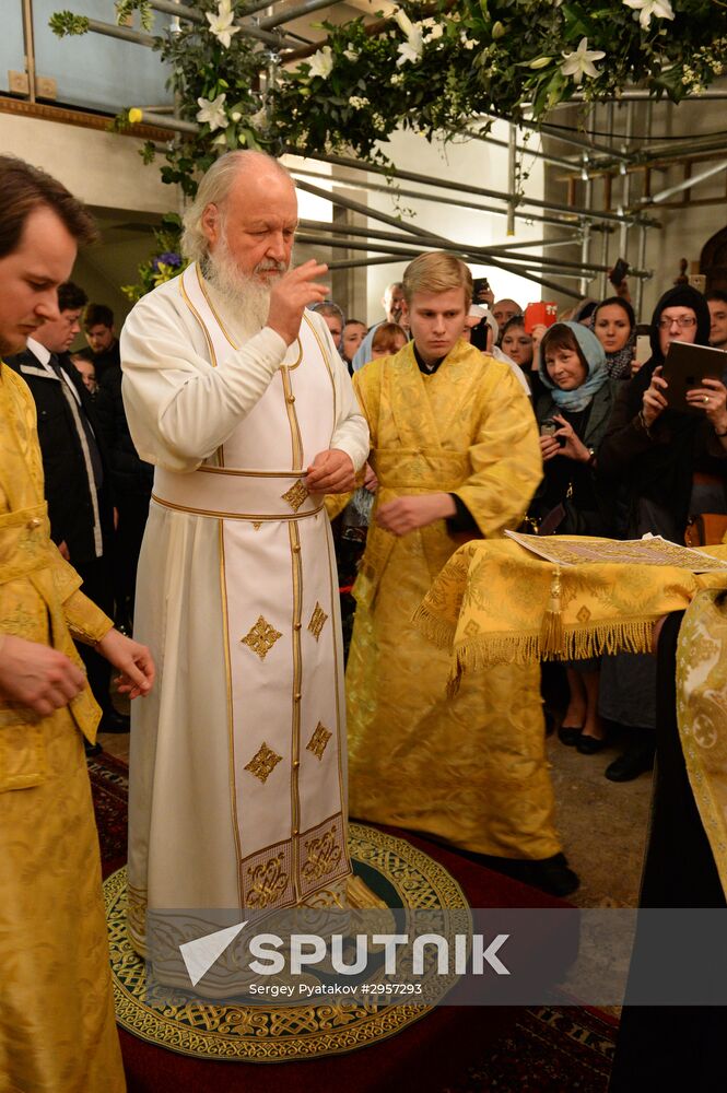 Patriarch Kirill visits Great Britain