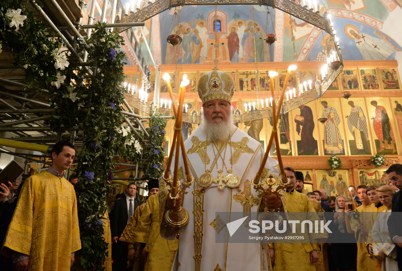 Patriarch Kirill visits Great Britain