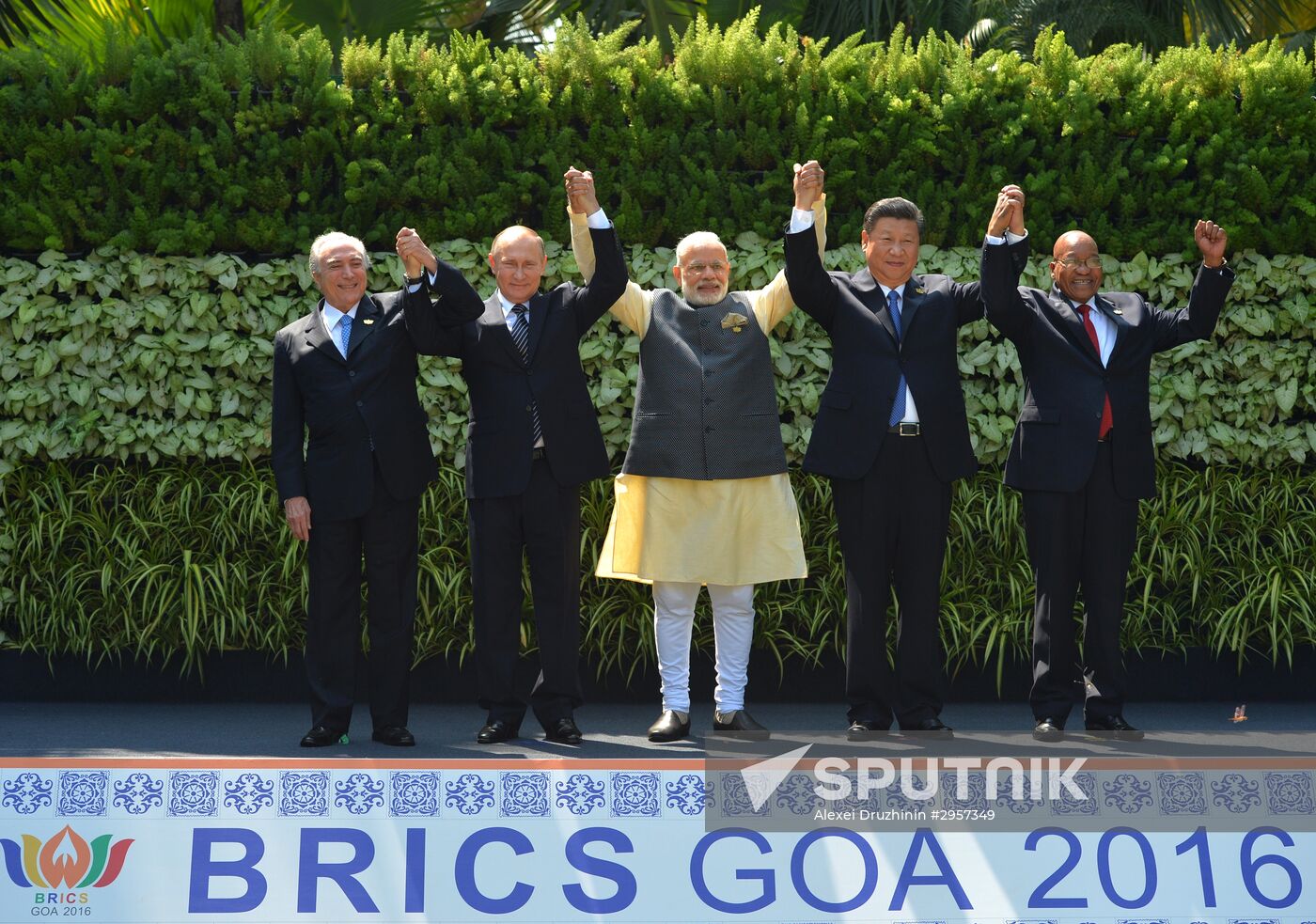 President Putin visits Goa, India. Day Two