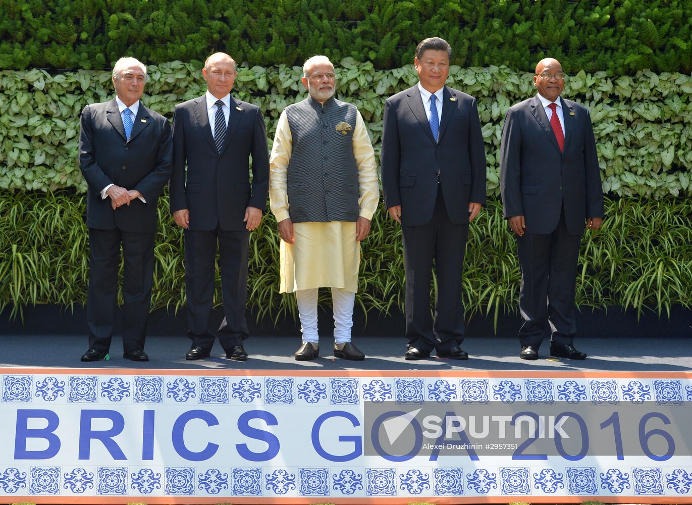 President Putin visits Goa, India. Day Two