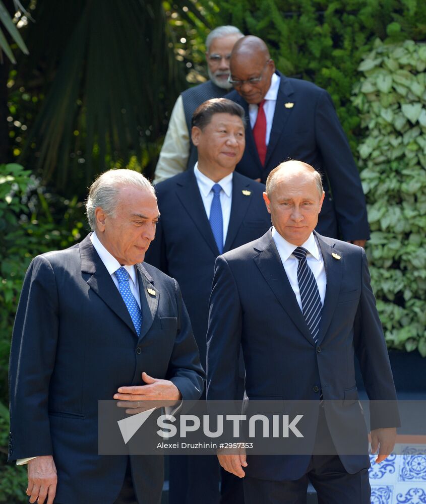 President Putin visits Goa, India. Day Two