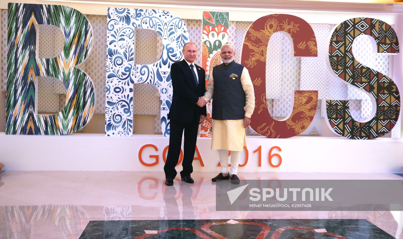 President Putin visits Goa, India. Day Two