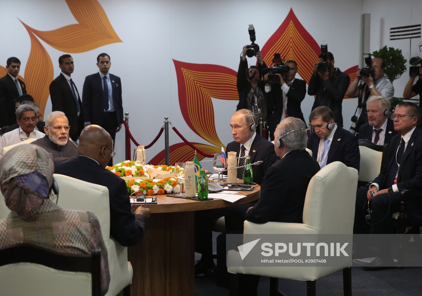 President Putin visits Goa, India. Day Two