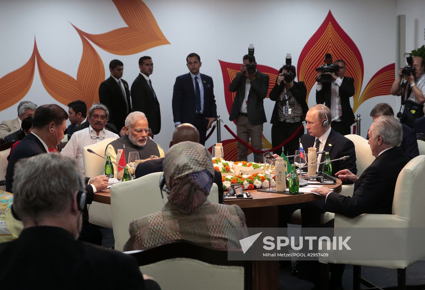 President Putin visits Goa, India. Day Two