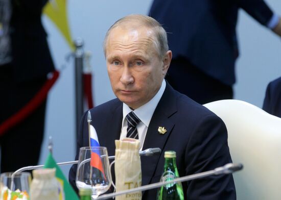 President Putin visits Goa, India. Day Two