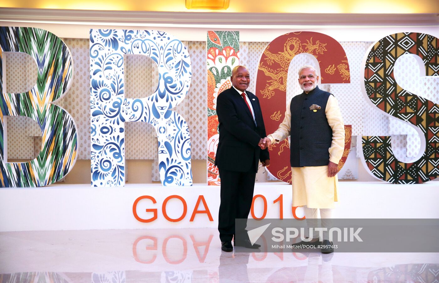 President Putin visits Goa, India. Day Two
