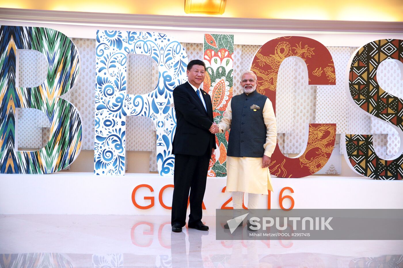 President Putin visits Goa, India. Day Two