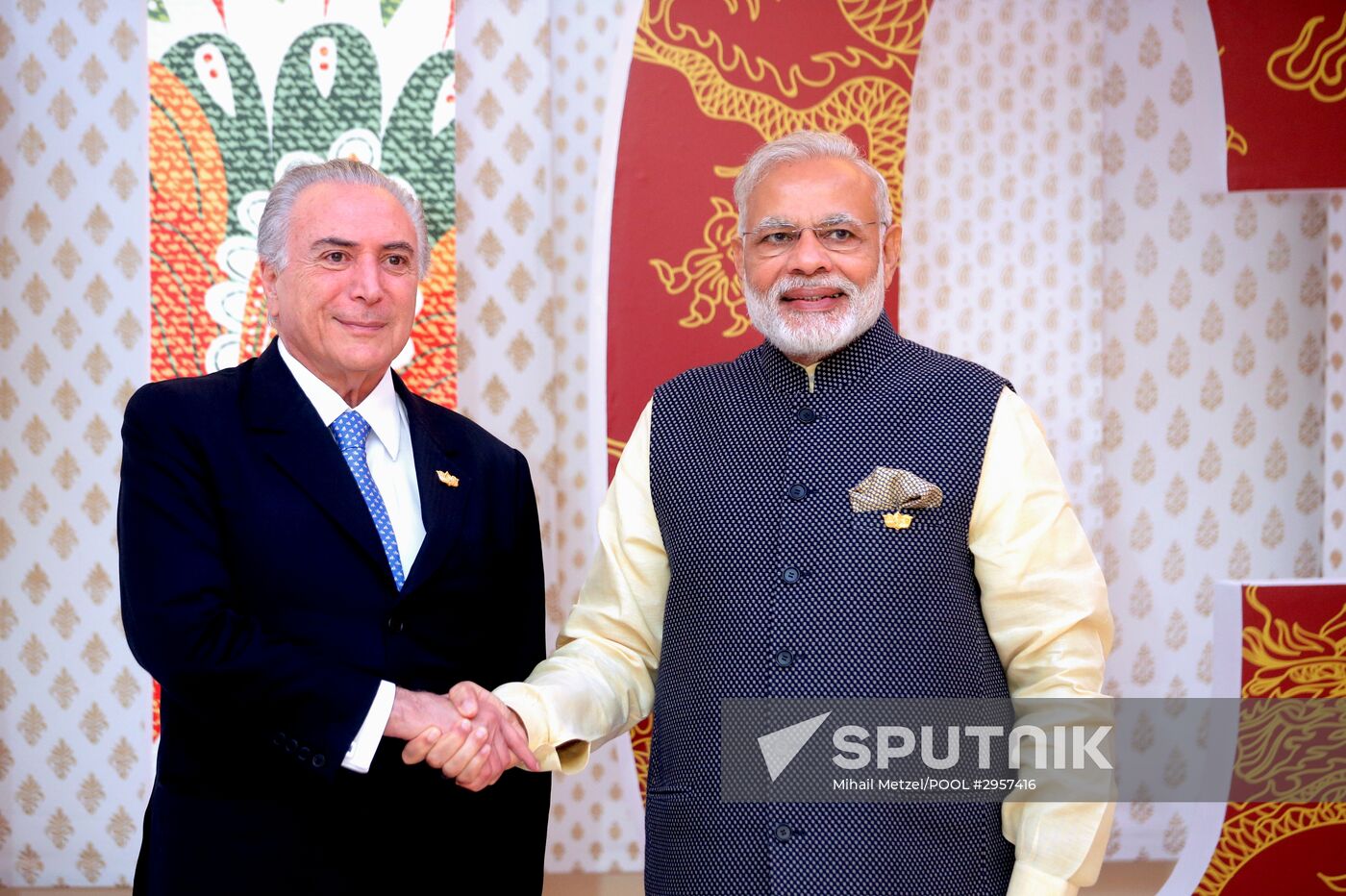 President Putin visits Goa, India. Day Two