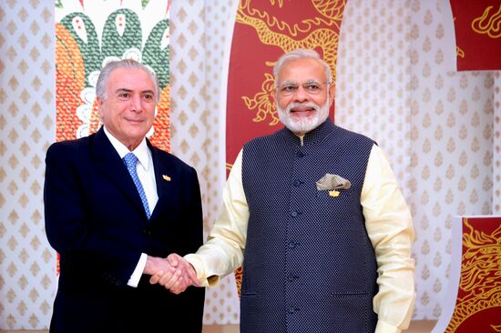 President Putin visits Goa, India. Day Two