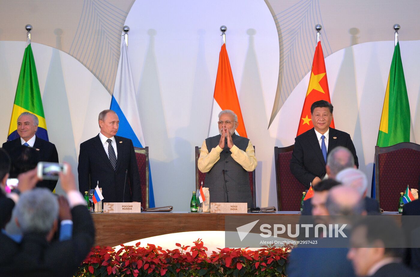 President Putin visits Goa, India. Day Two