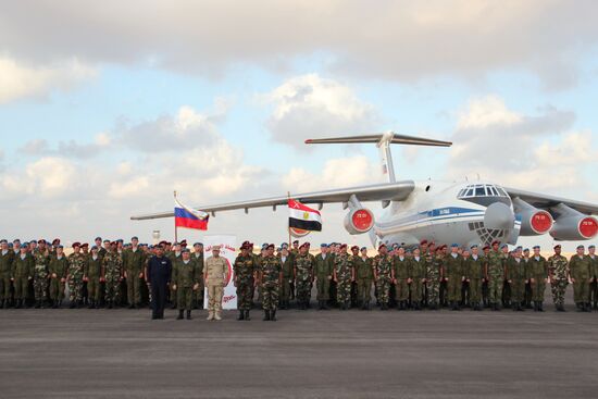 Friendship Defenders 2016 Russia-Egypt anti-terrorism drills